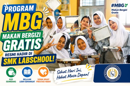 PROGRAM MAKAN BERGIZI GRATIS Resmi Hadir di SMK Labschool